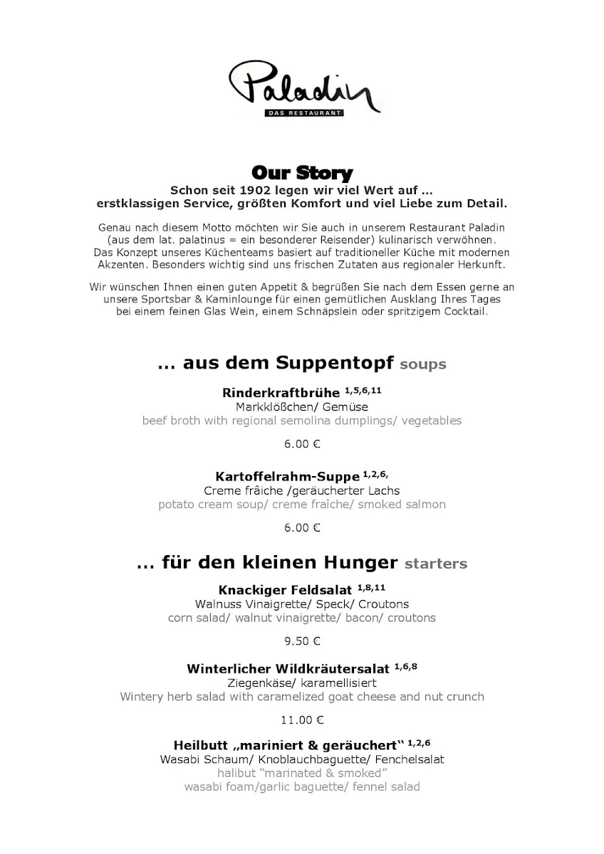 Speisekarte photo 2
