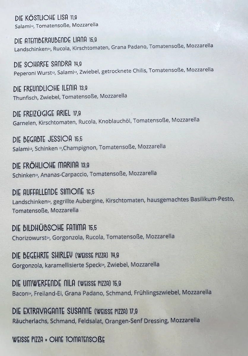 Speisekarte photo 1