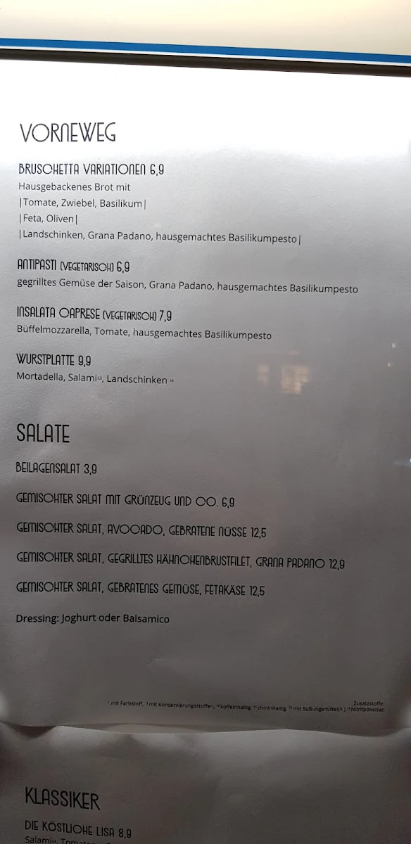 Speisekarte photo 7