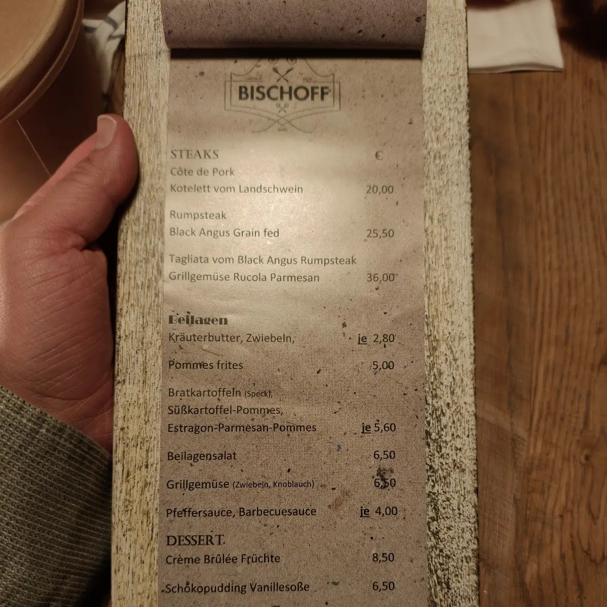 Speisekarte photo 2