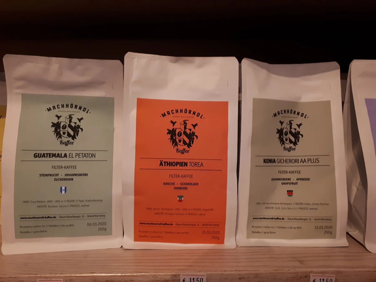 Speisekarte, Avenir Café in der Innenstadt