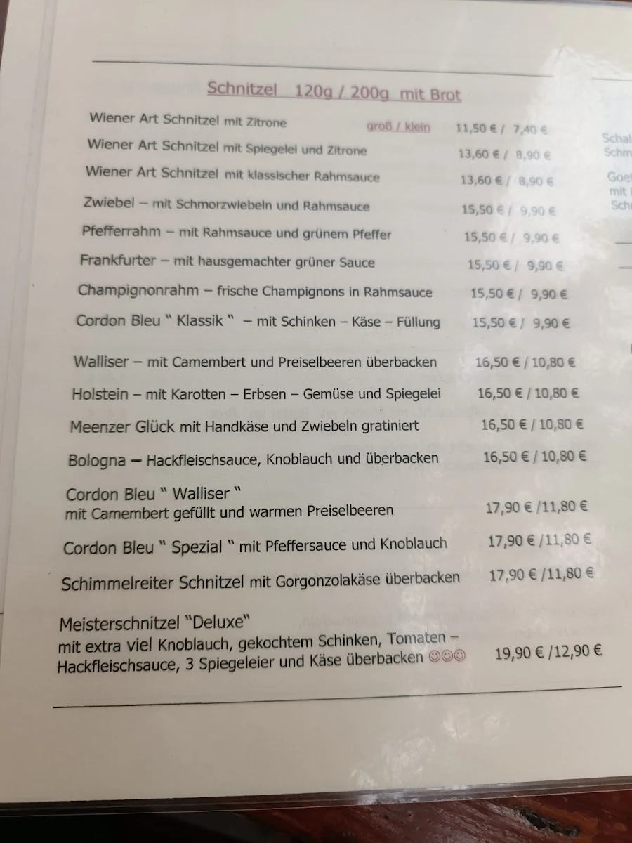 Speisekarte photo 4