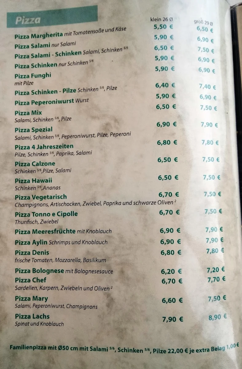 Speisekarte photo 3
