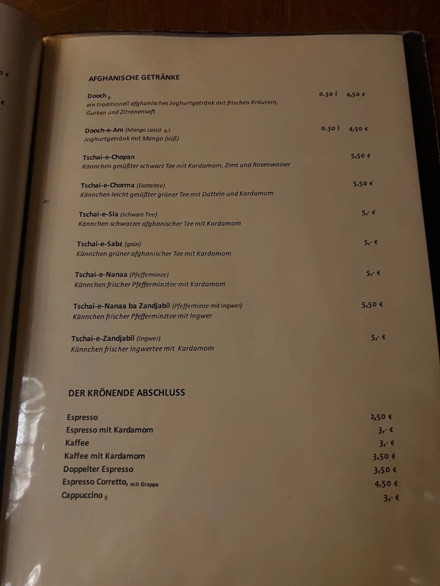 Speisekarte photo 9
