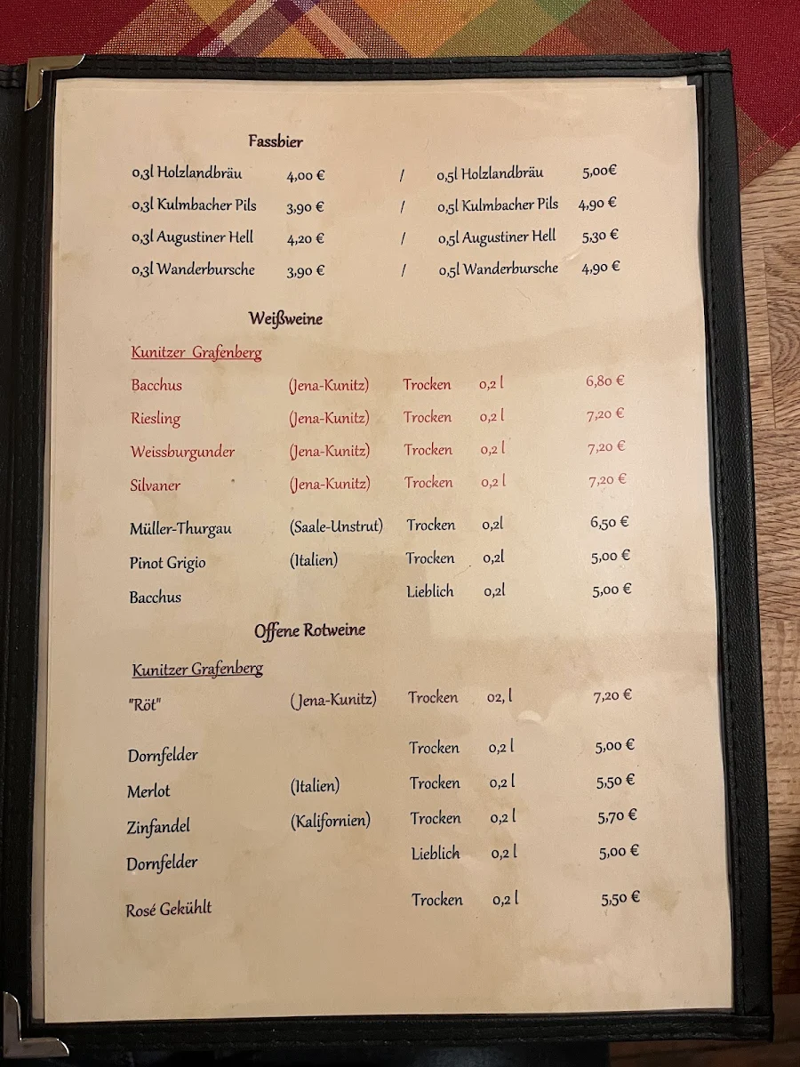 Speisekarte photo 2
