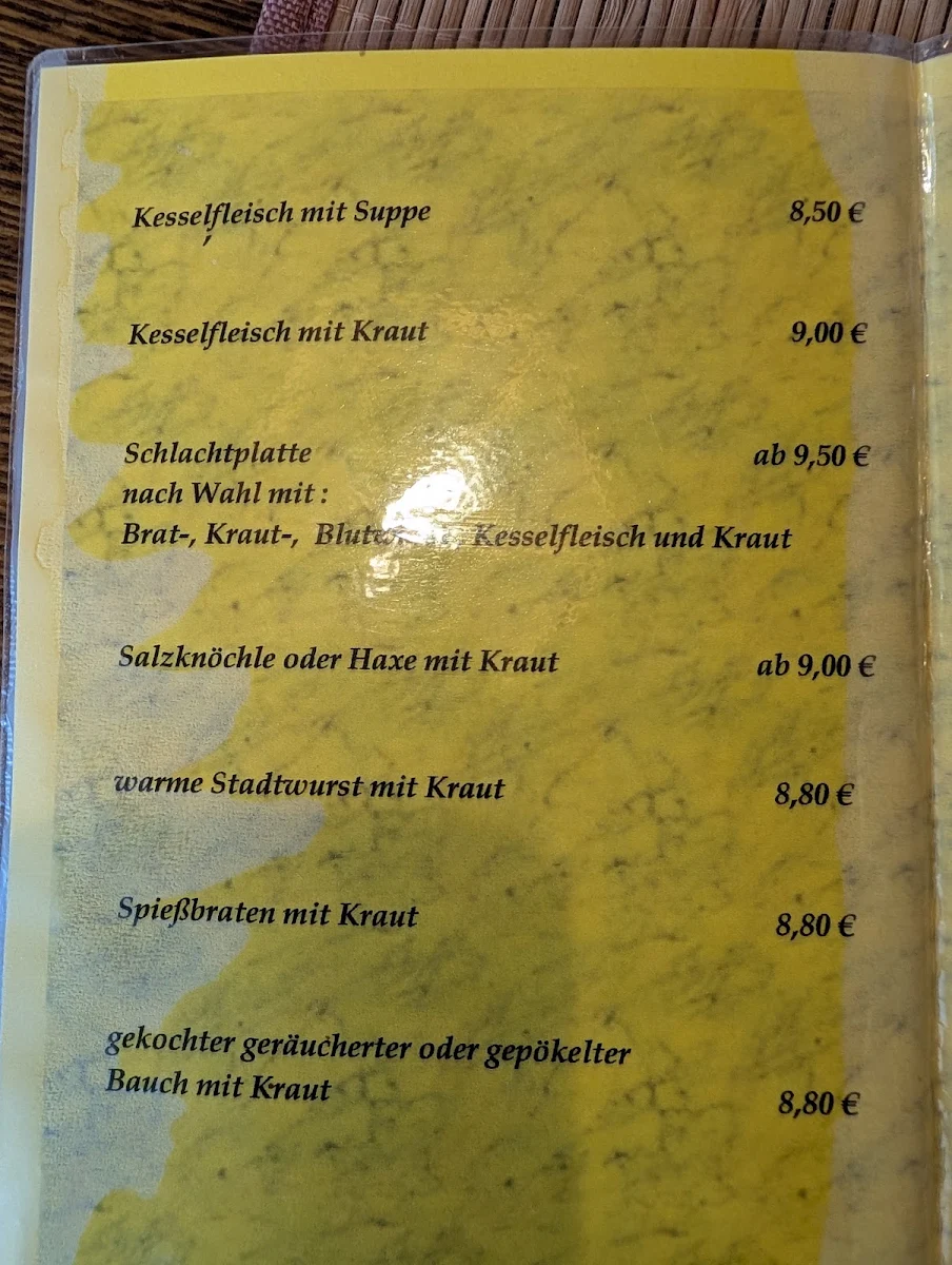 Speisekarte photo 2