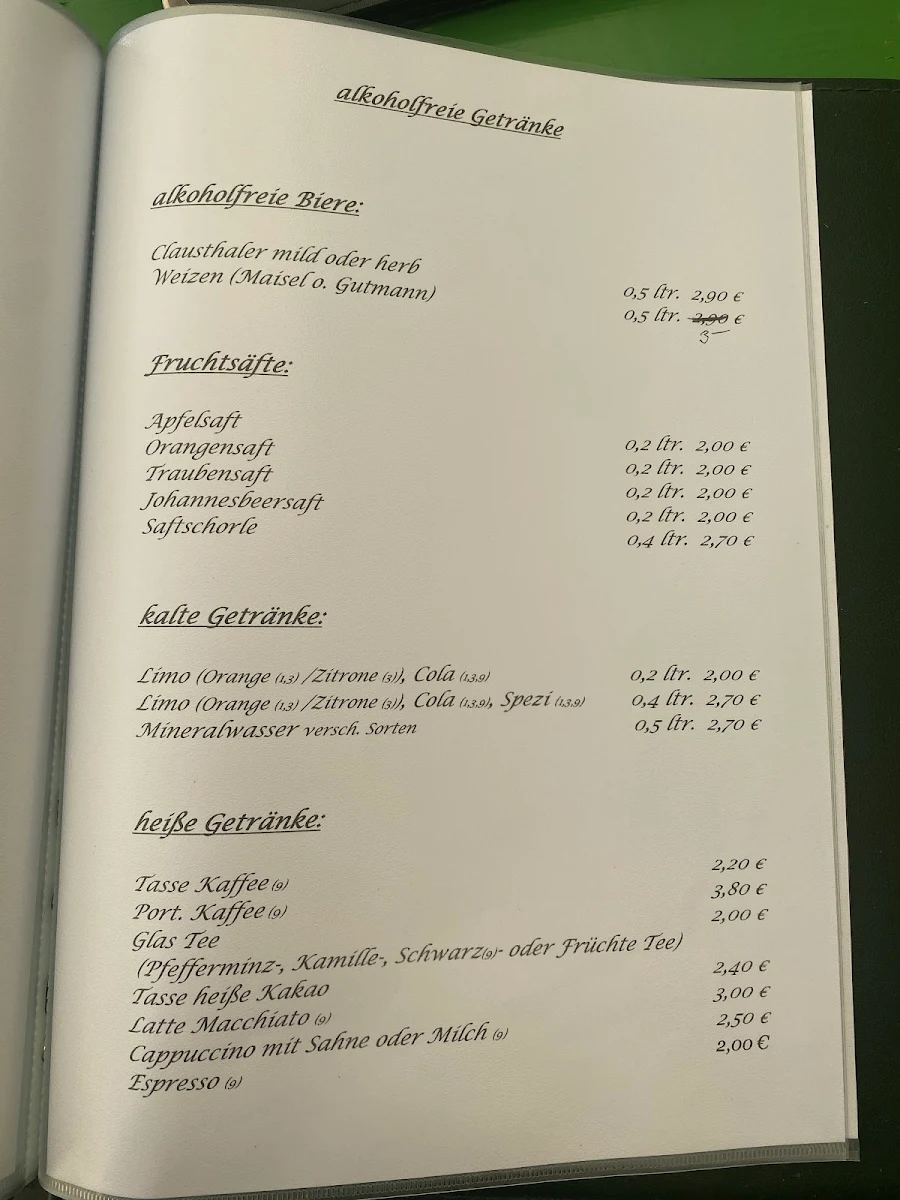 Speisekarte photo 3