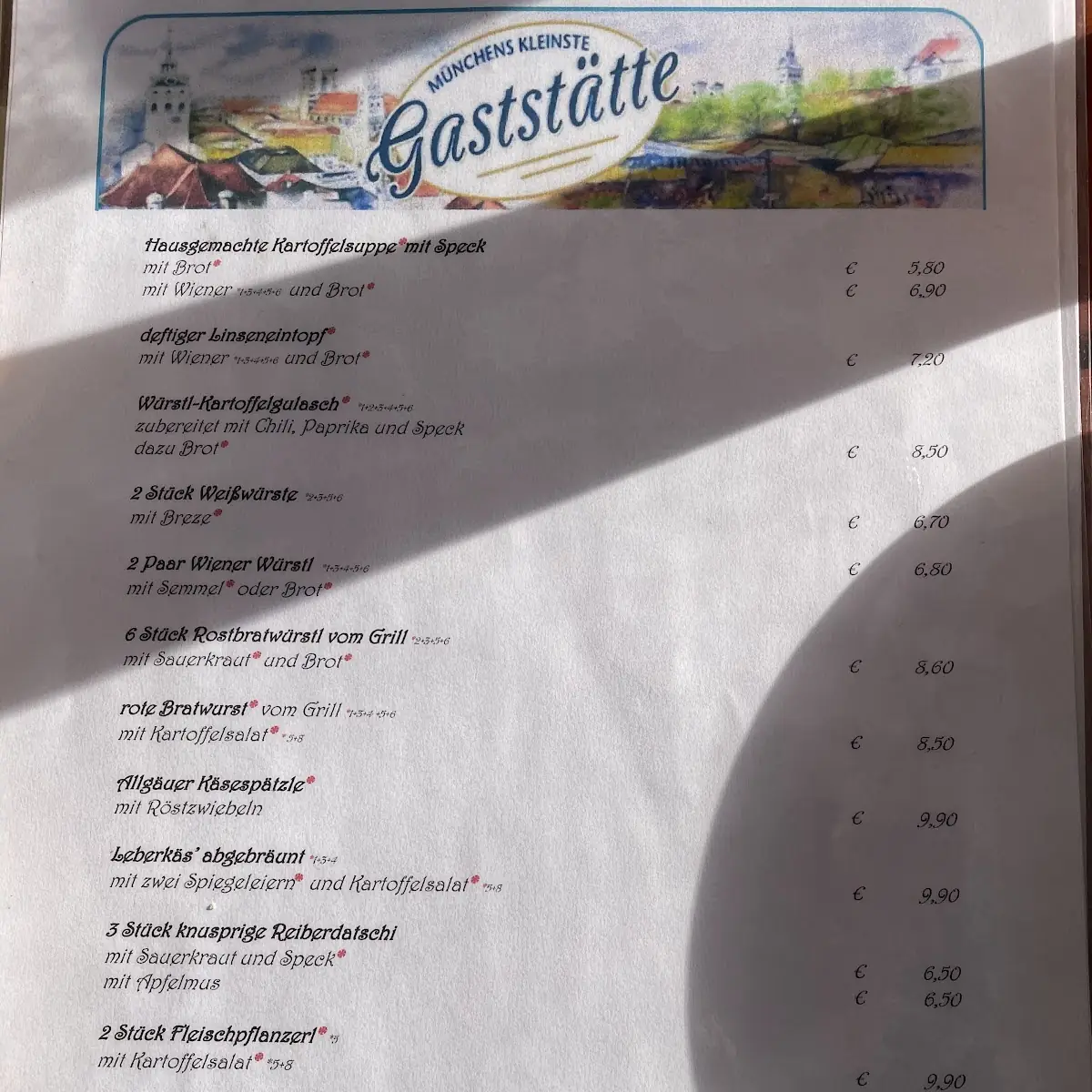 Speisekarte photo 8
