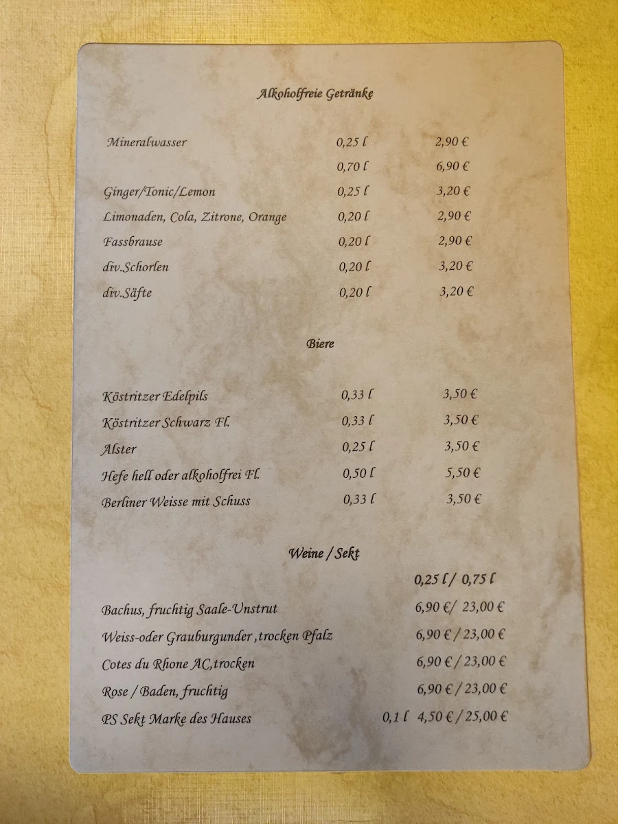 Speisekarte photo 4
