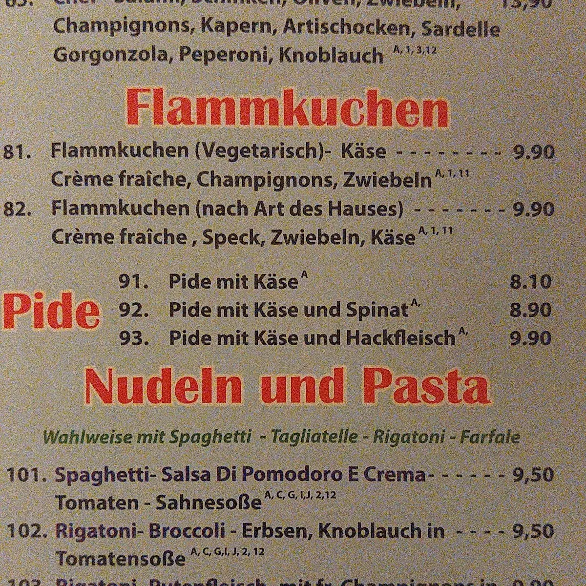 Speisekarte photo 10