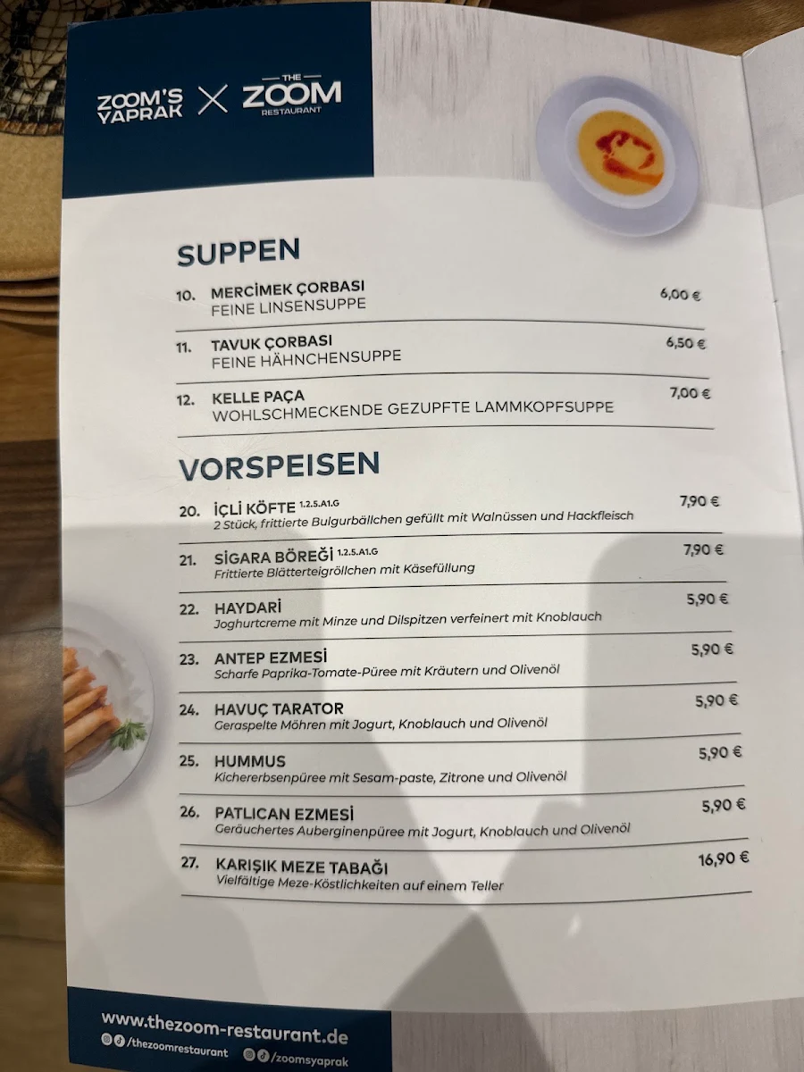 Speisekarte photo 5