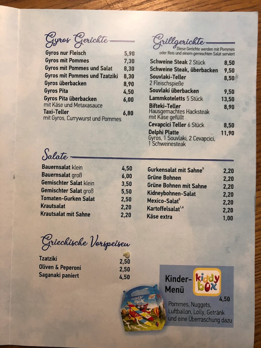 Speisekarte photo 4