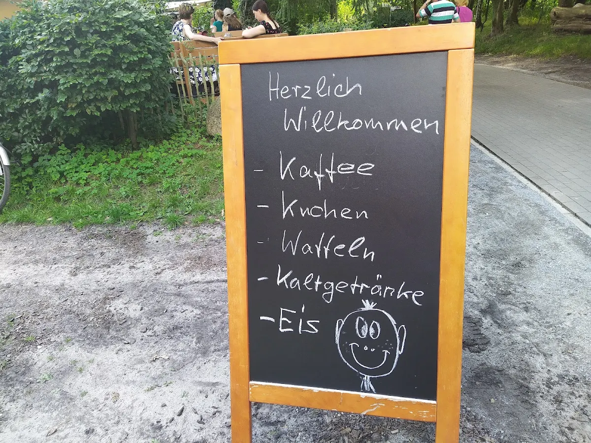 Speisekarte, Gartencafé Emsquellen