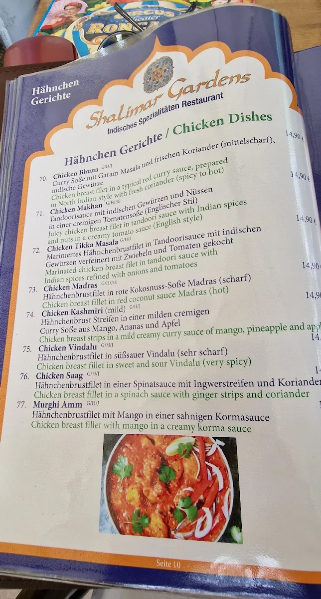Speisekarte photo 5