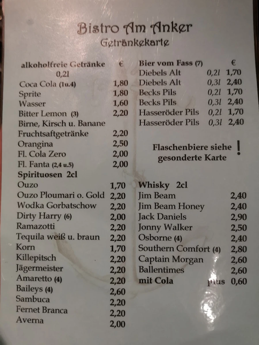 Speisekarte photo 1