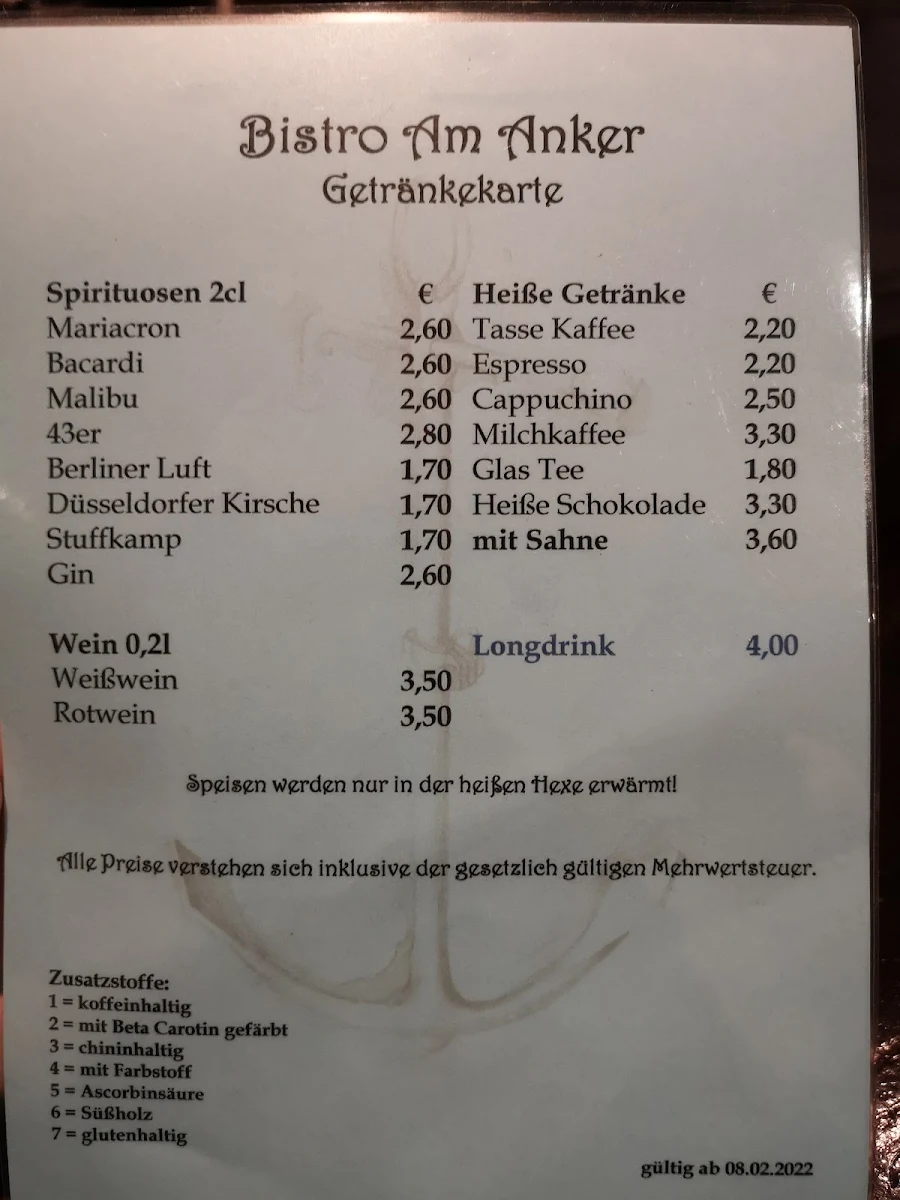 Speisekarte photo 2