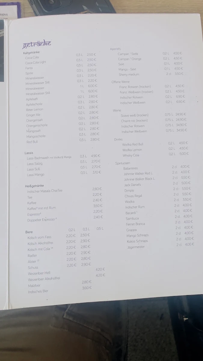 Speisekarte photo 9