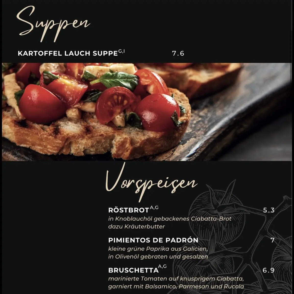 Speisekarte photo 4