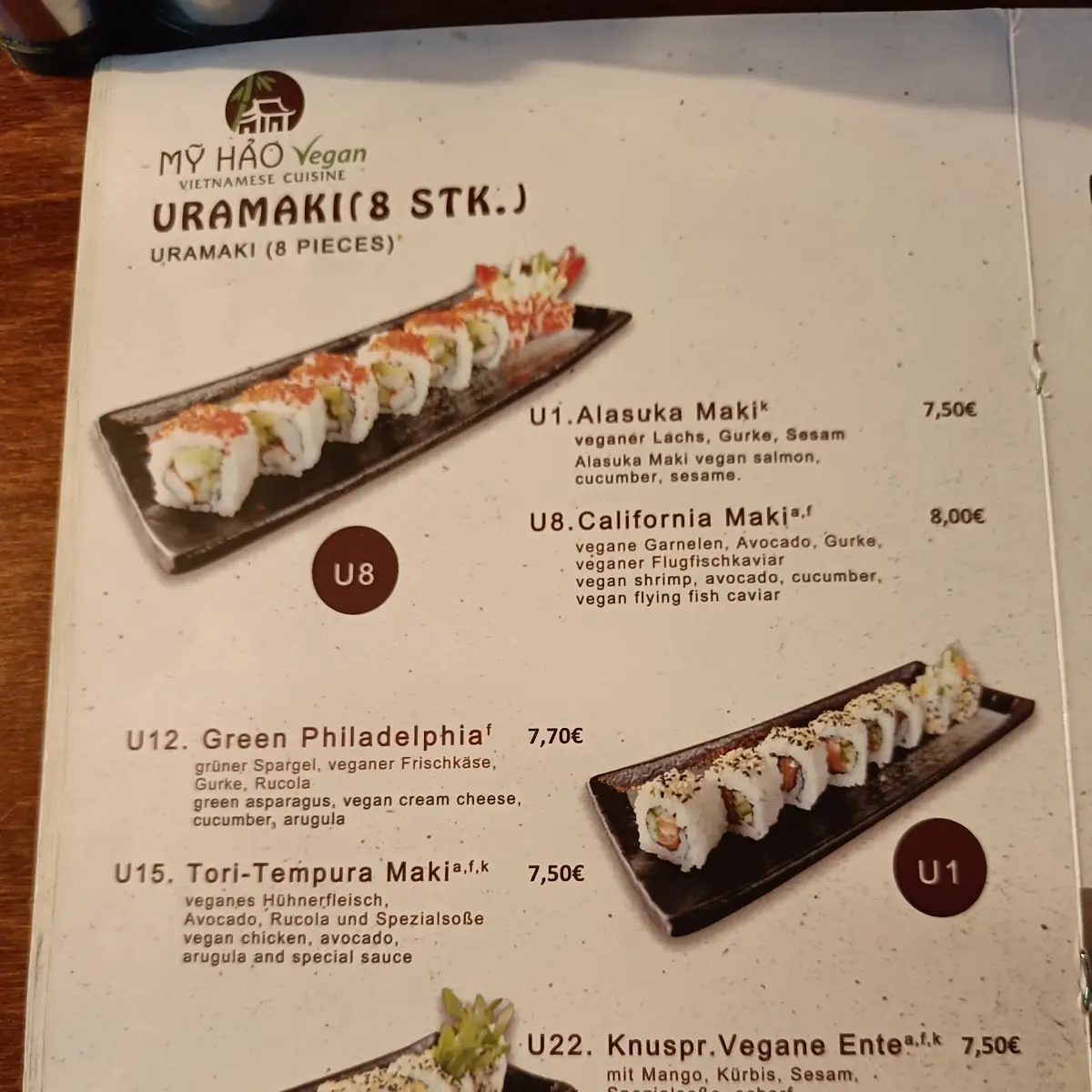 Speisekarte photo 9