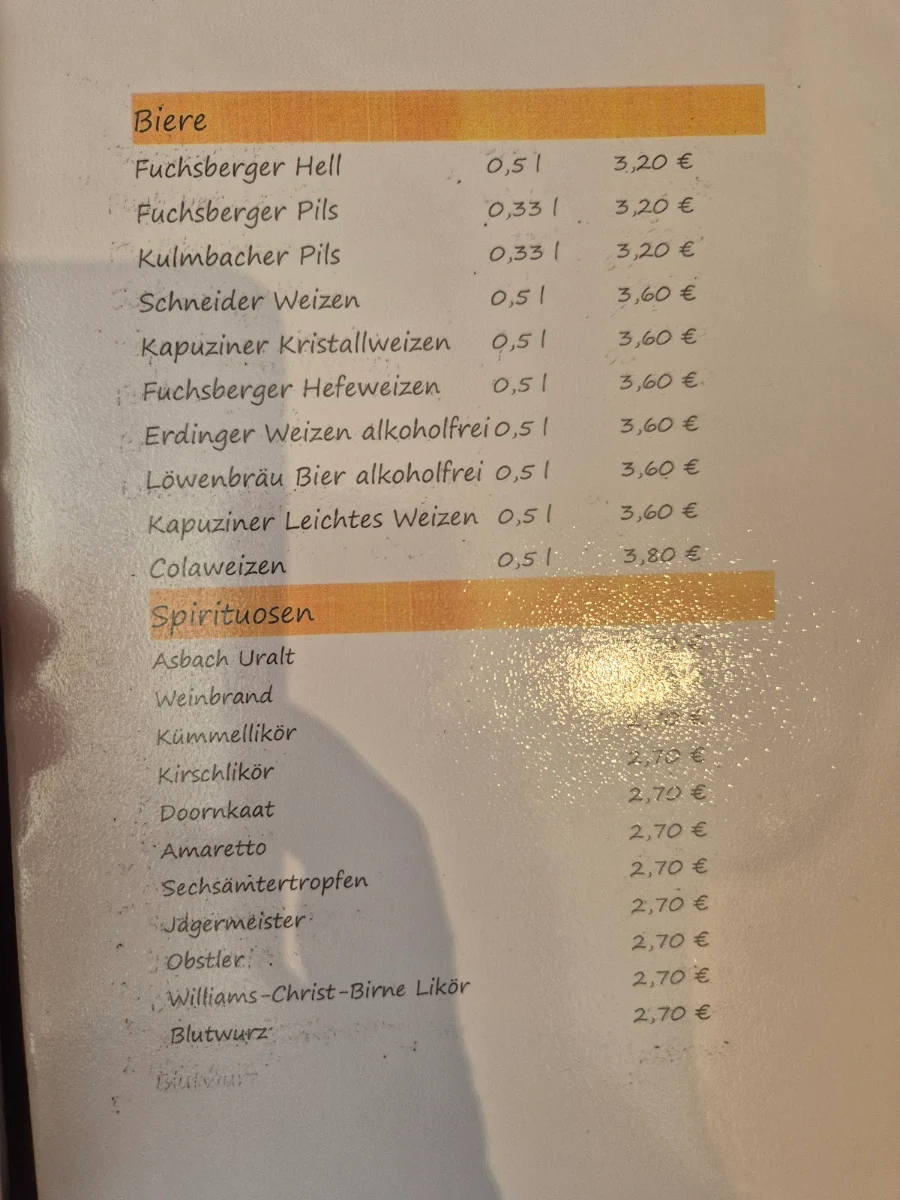 Speisekarte photo 1