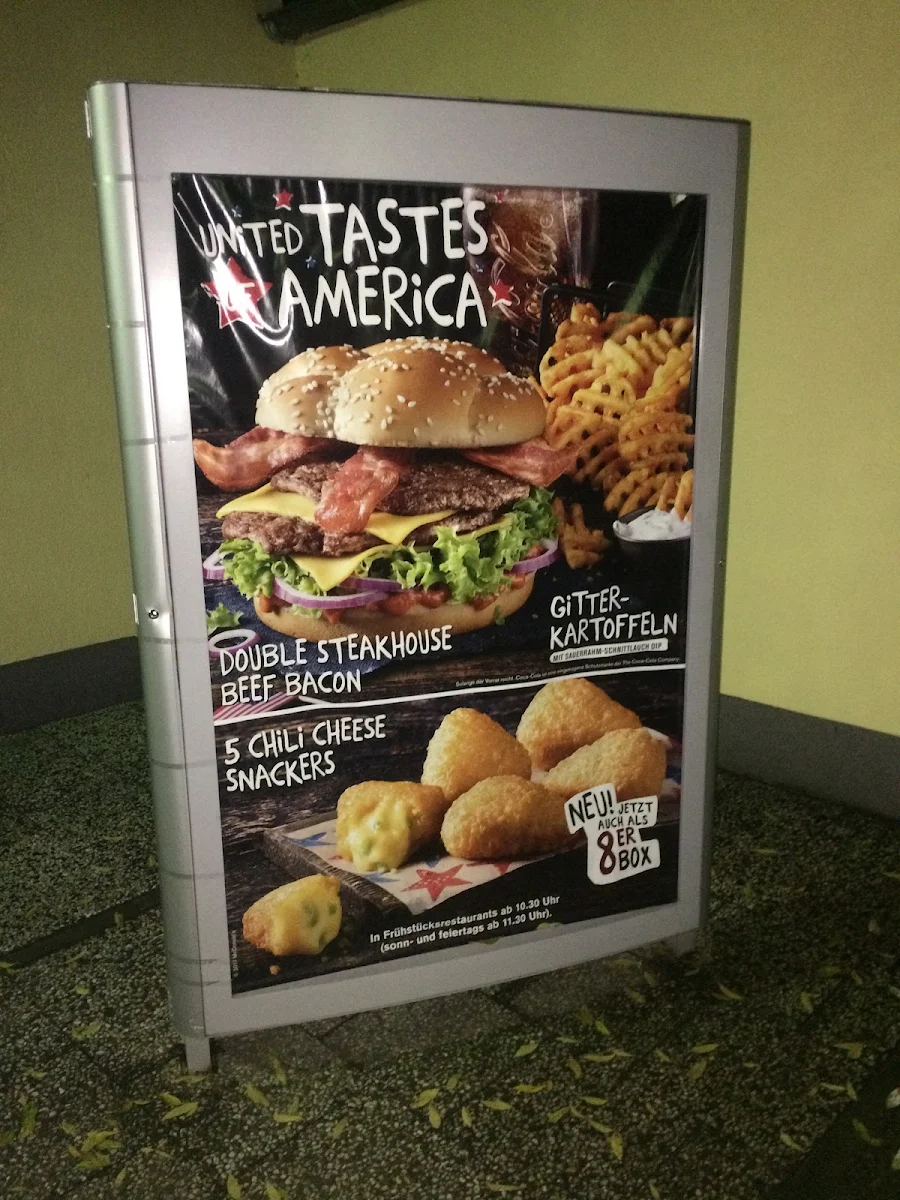 Speisekarte, McDonald's