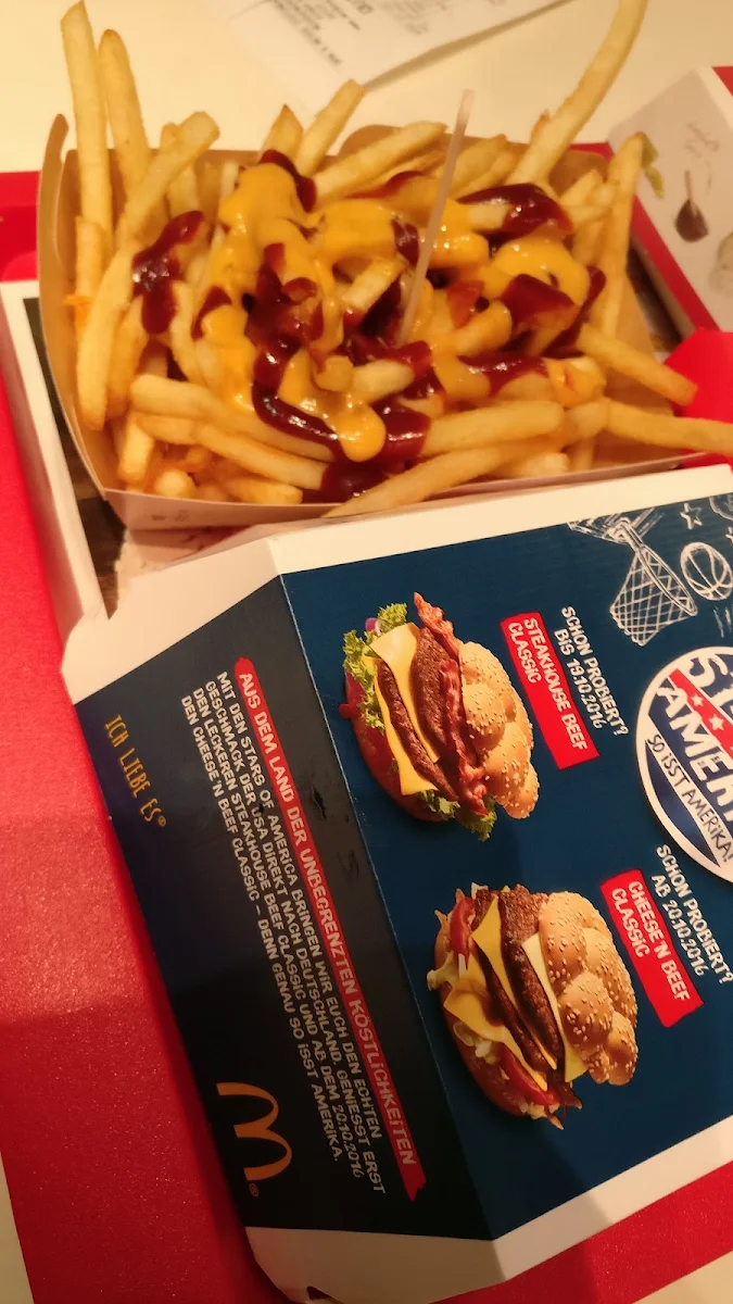 Speisekarte, McDonald's