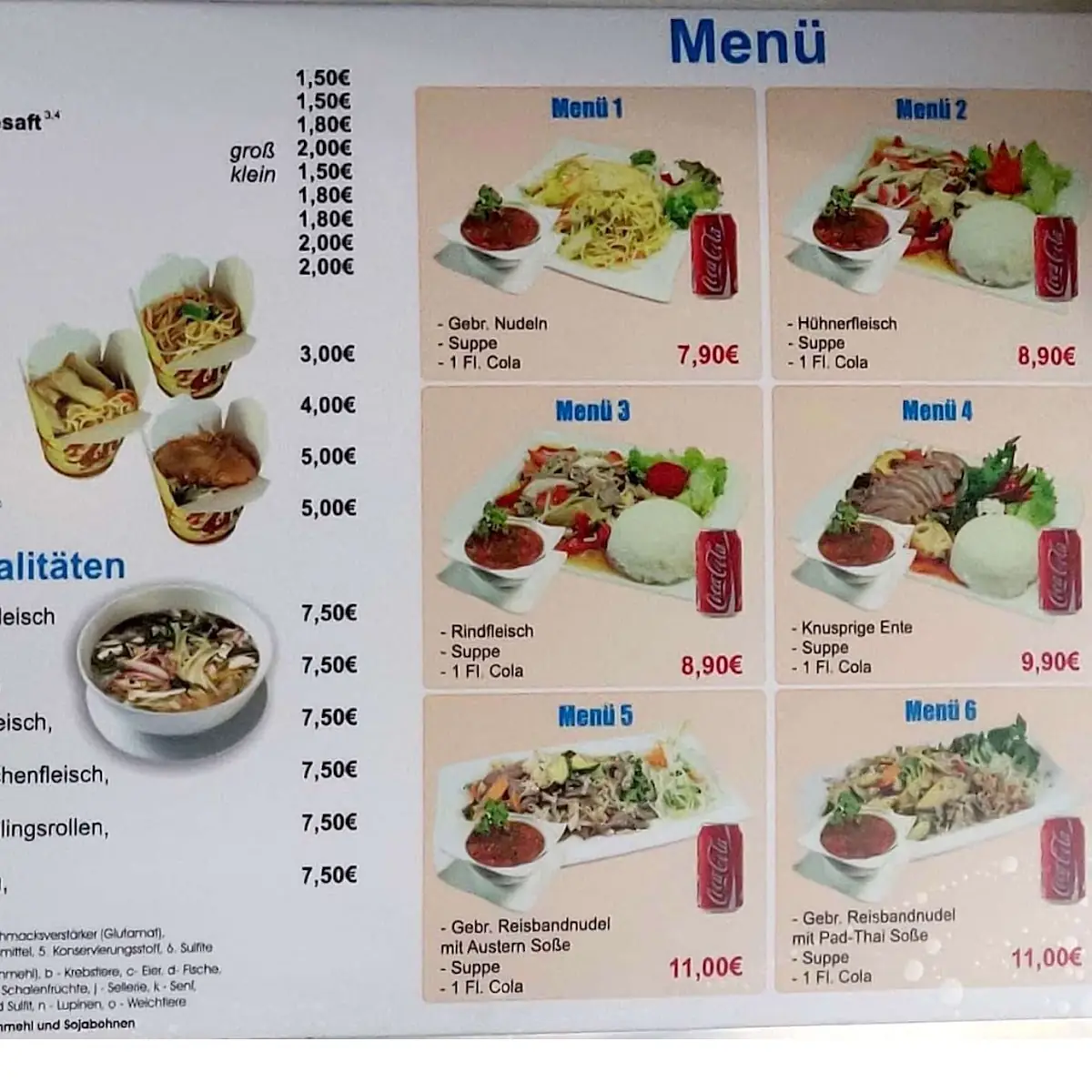 Speisekarte photo 3