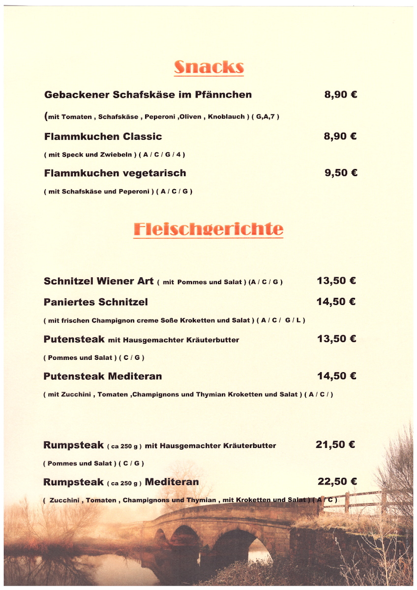 Speisekarte photo 3