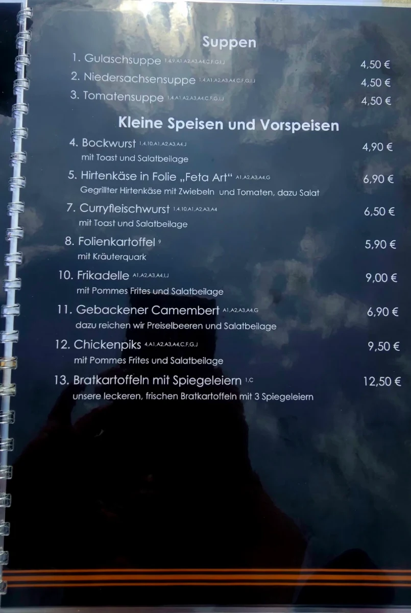 Speisekarte photo 2