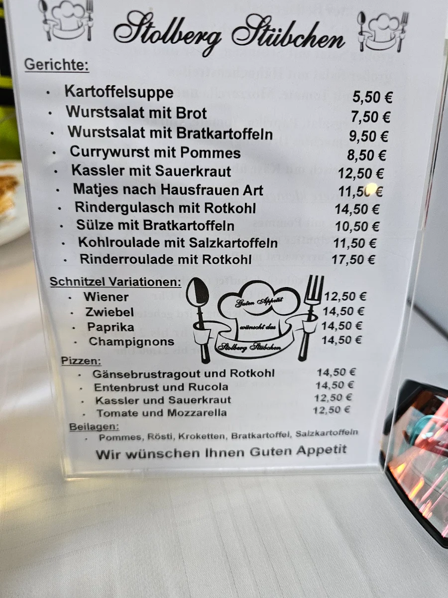 Speisekarte photo 1