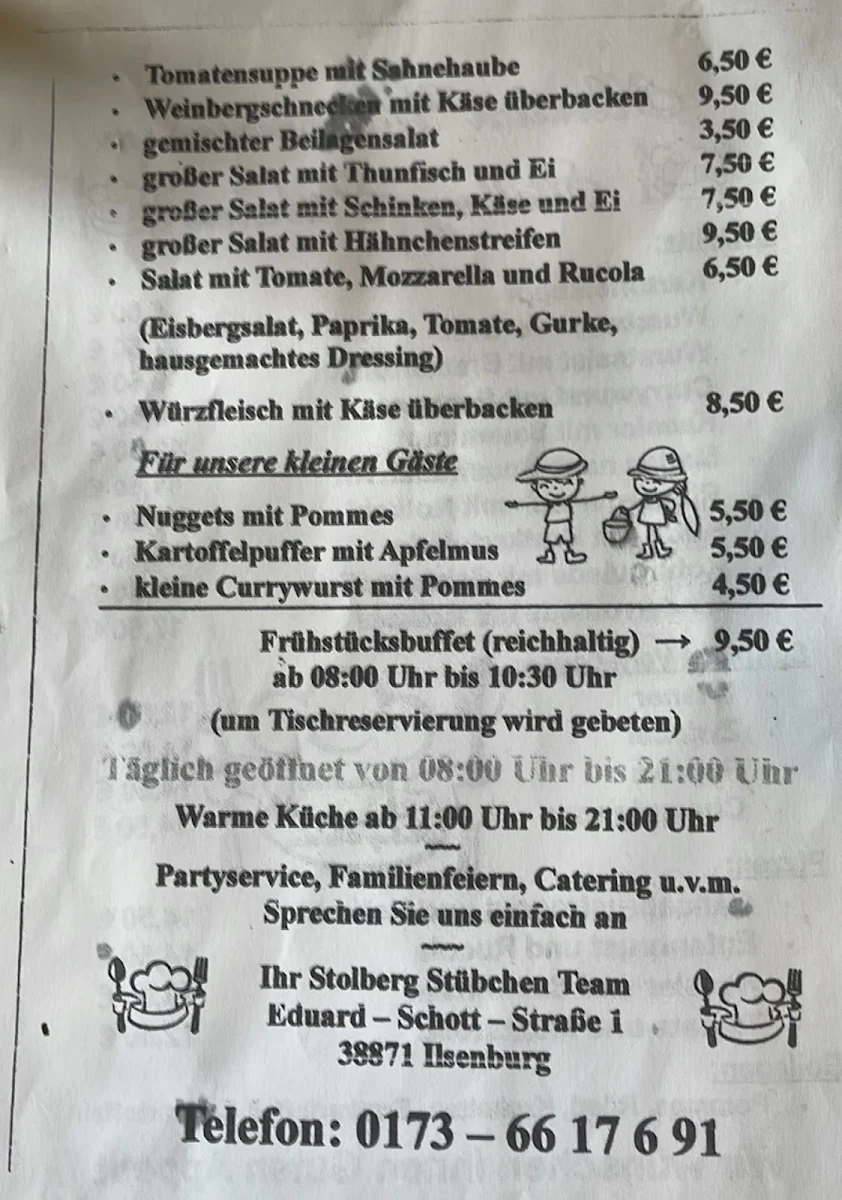 Speisekarte photo 2