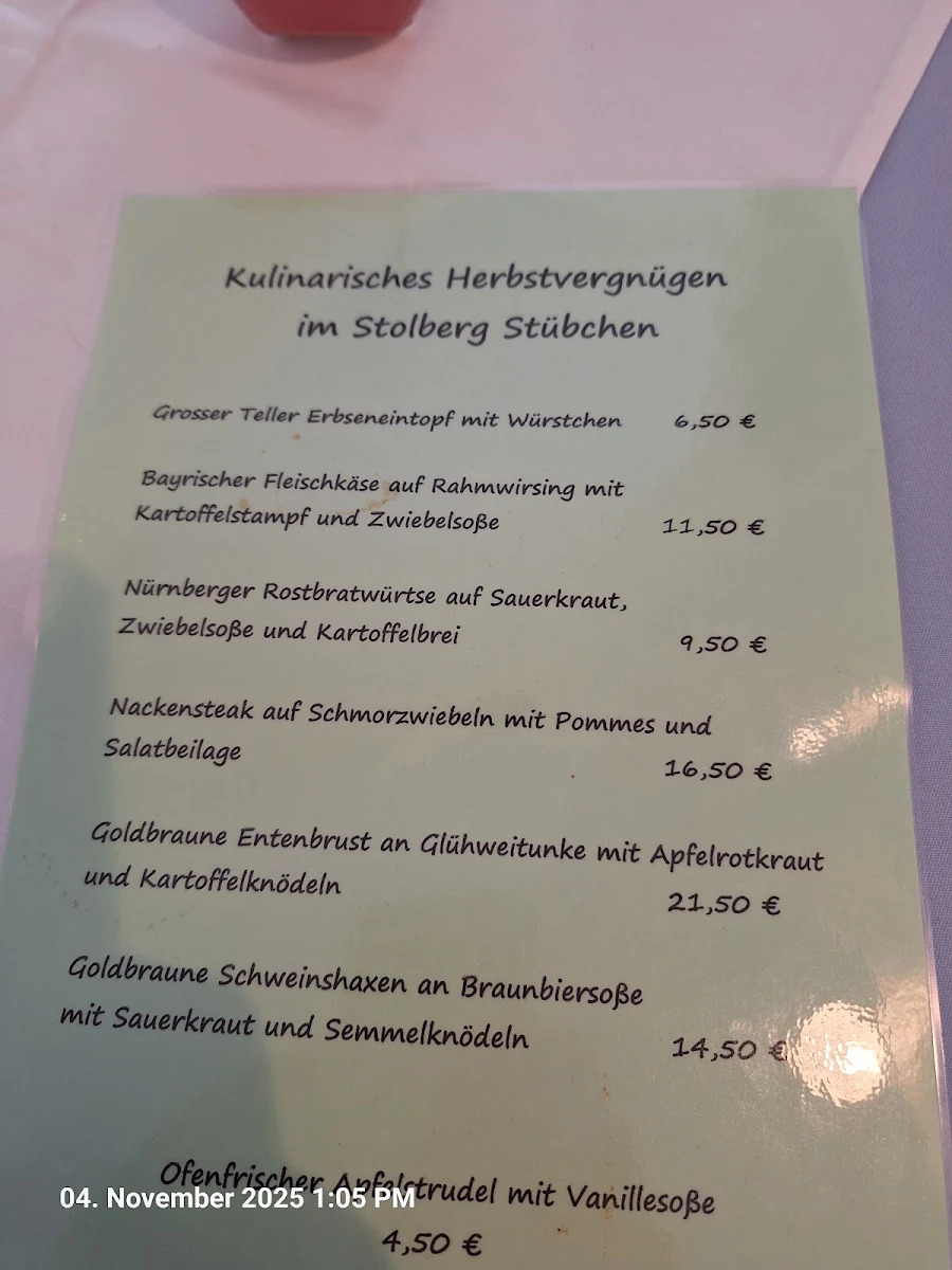 Speisekarte photo 3
