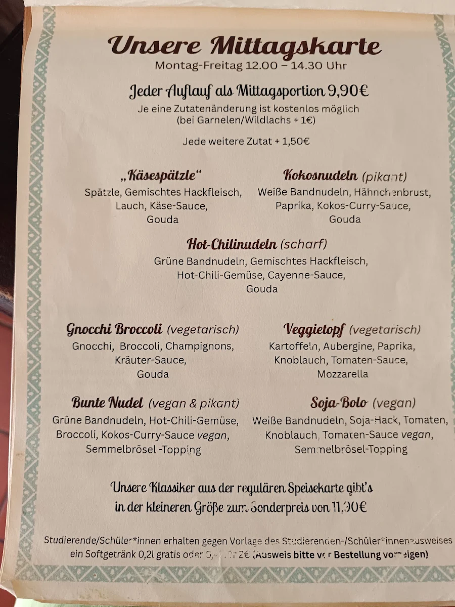 Speisekarte photo 5