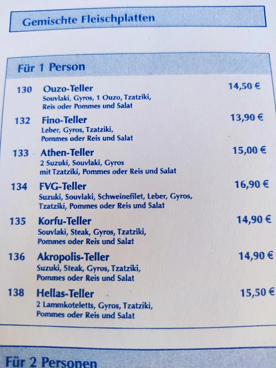 Speisekarte photo 3