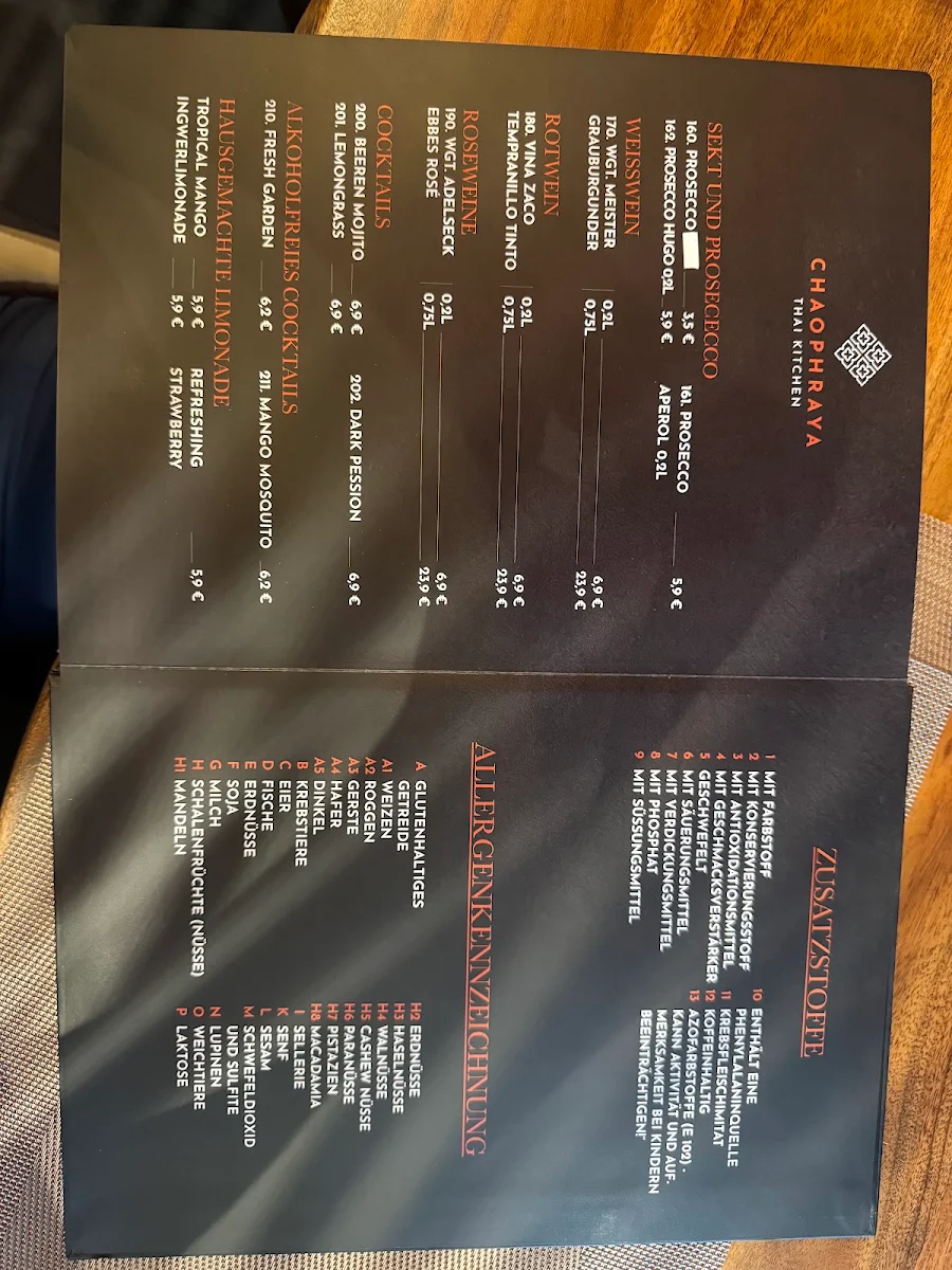 Speisekarte photo 2