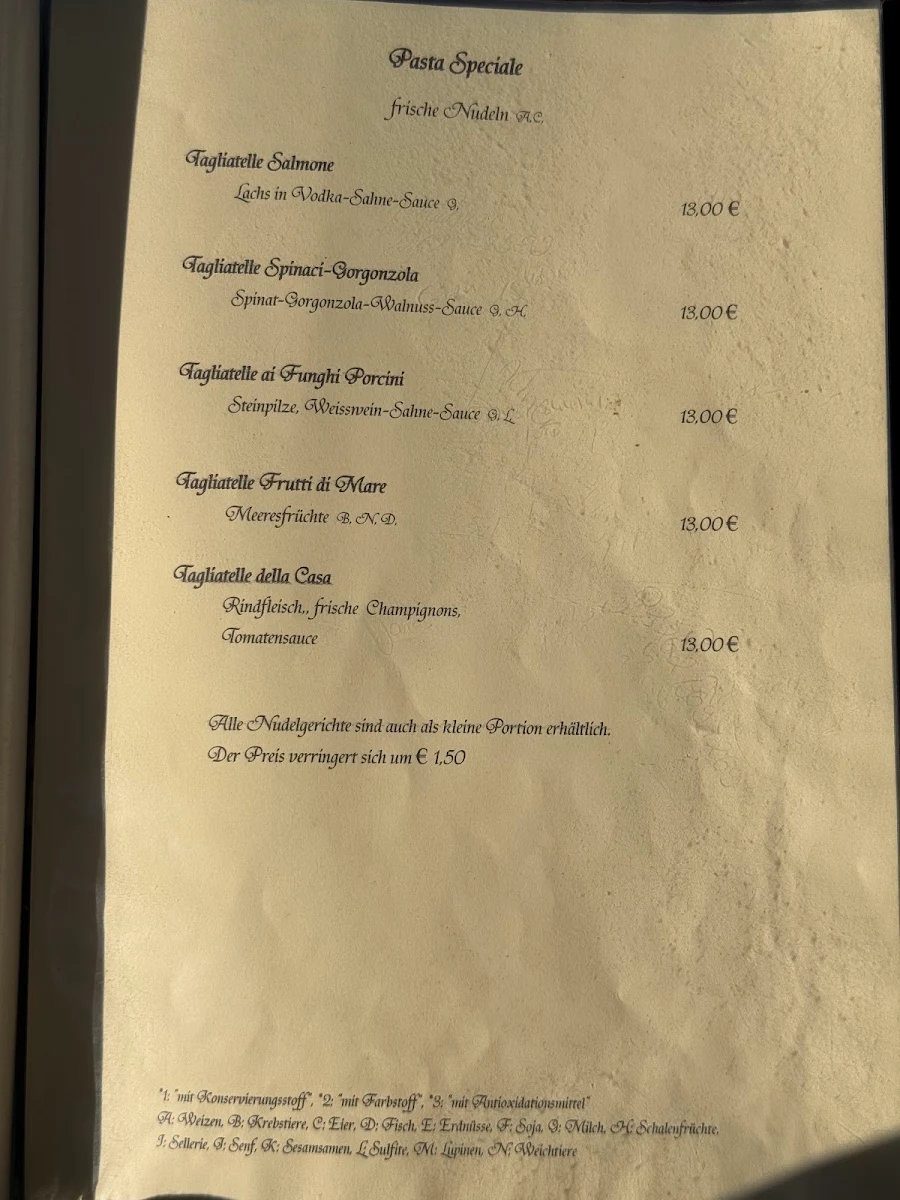 Speisekarte photo 3