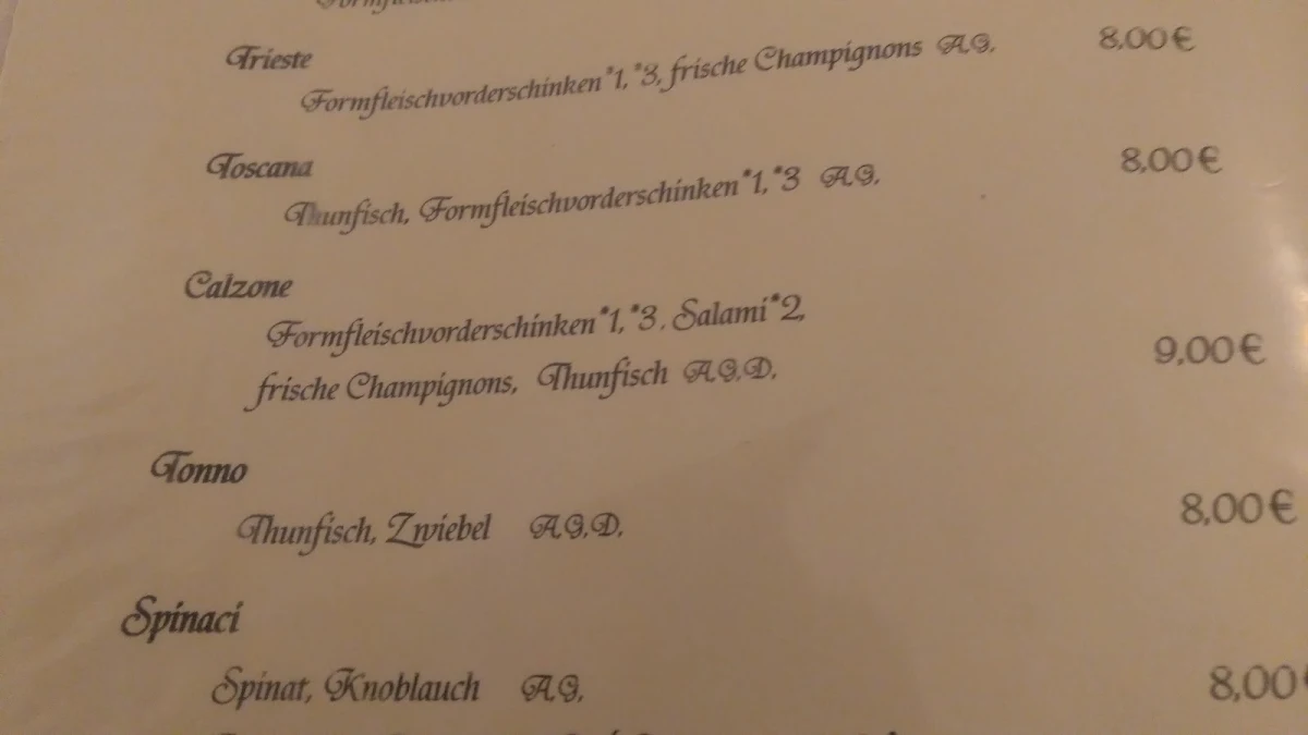 Speisekarte photo 6