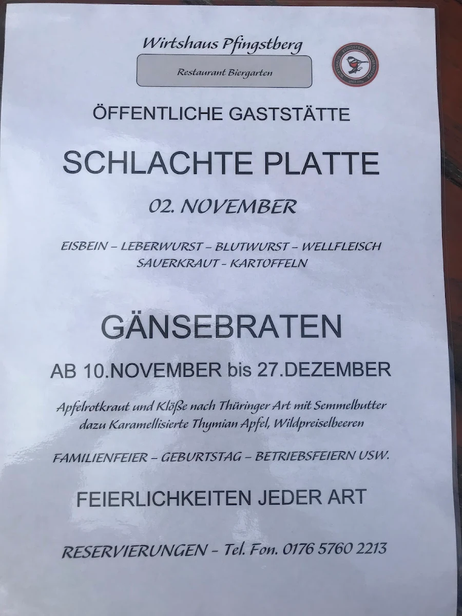 Speisekarte photo 2