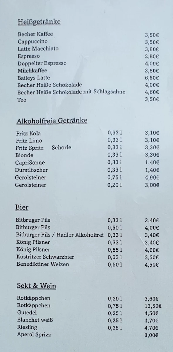 Speisekarte photo 3