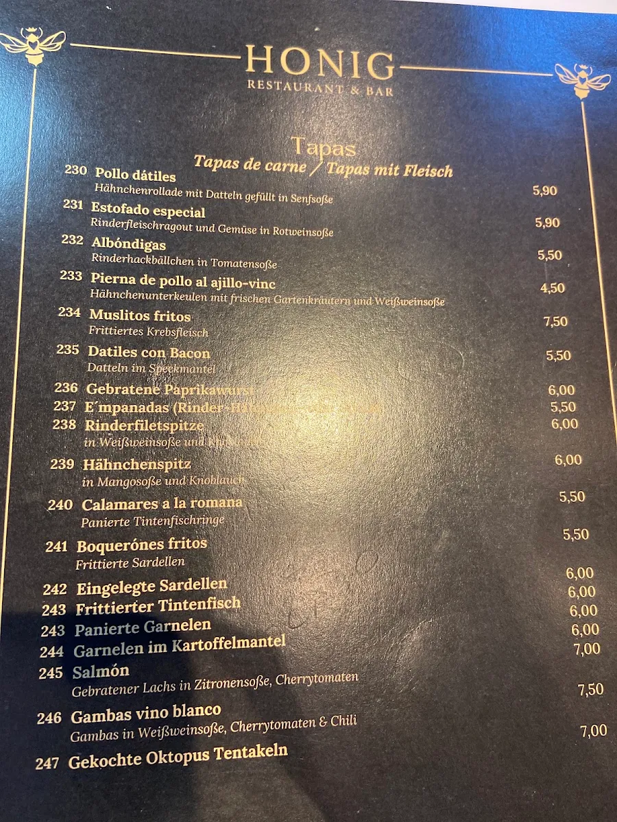 Speisekarte photo 1