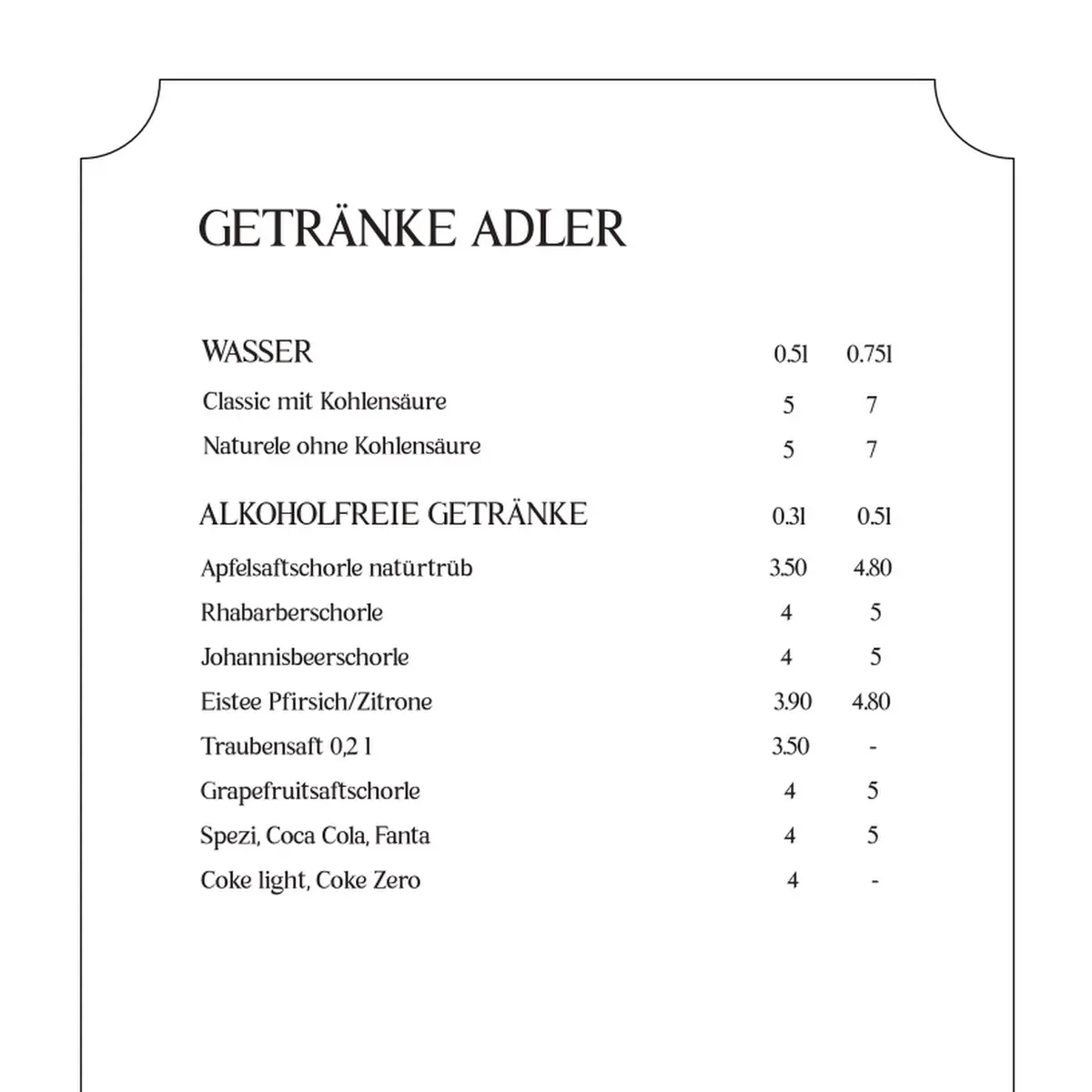 Speisekarte photo 8