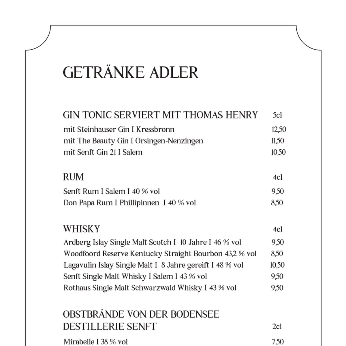 Speisekarte photo 9