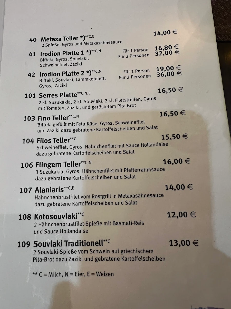 Speisekarte photo 4