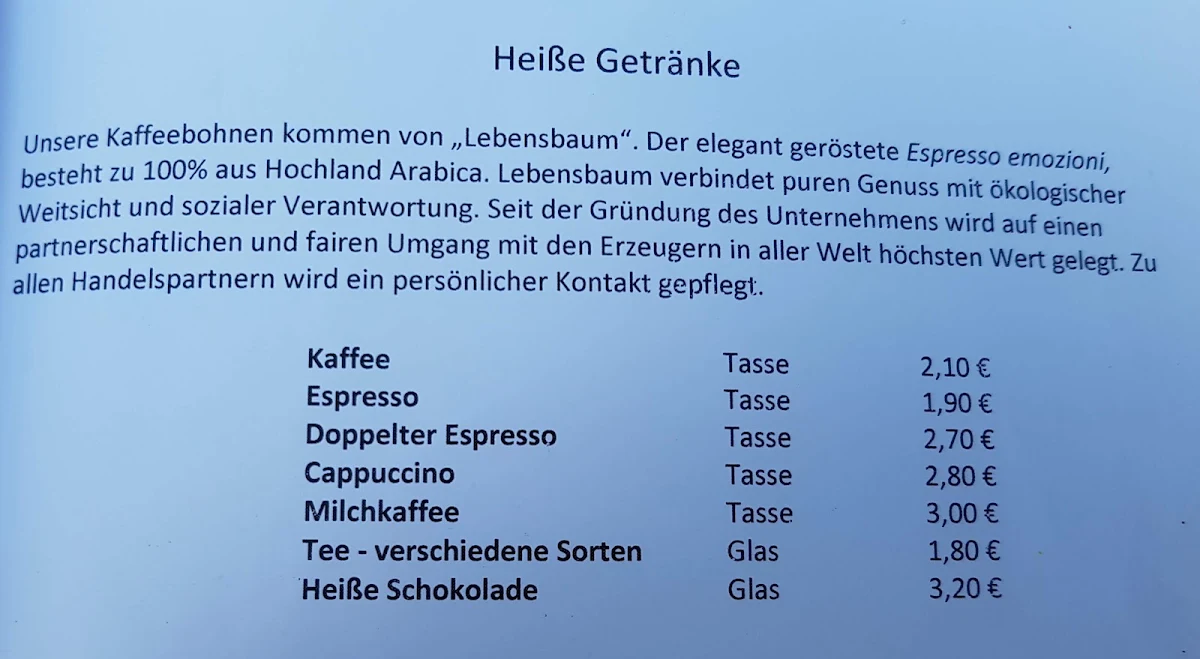 Speisekarte photo 4