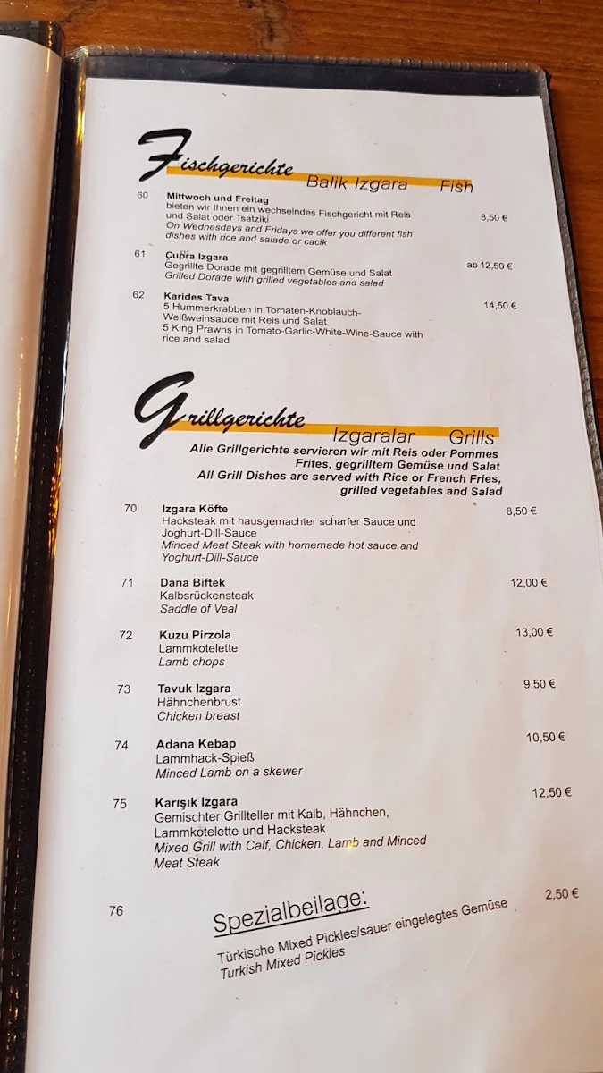 Speisekarte photo 10