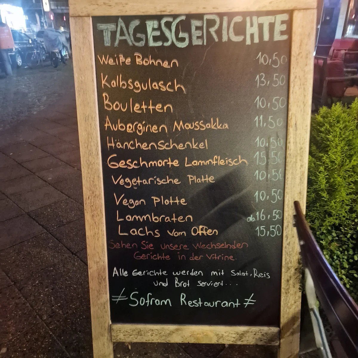 Speisekarte photo 2