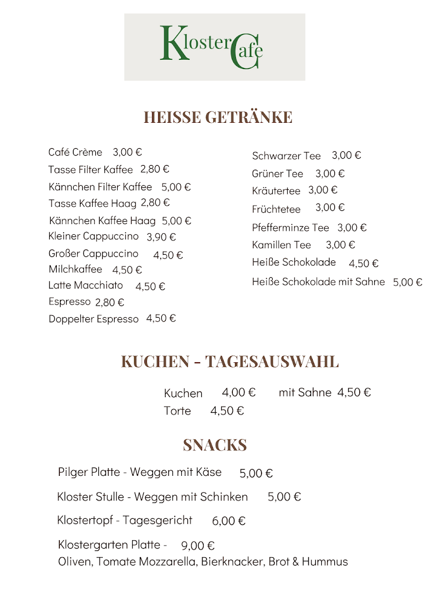 Speisekarte photo 2