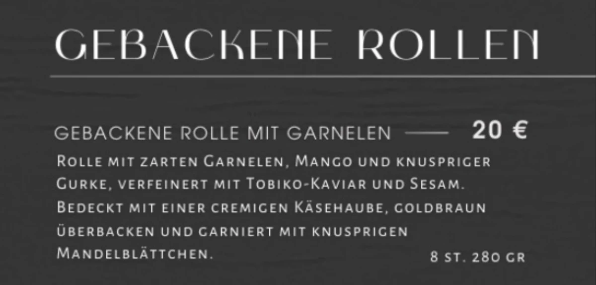 Speisekarte photo 9