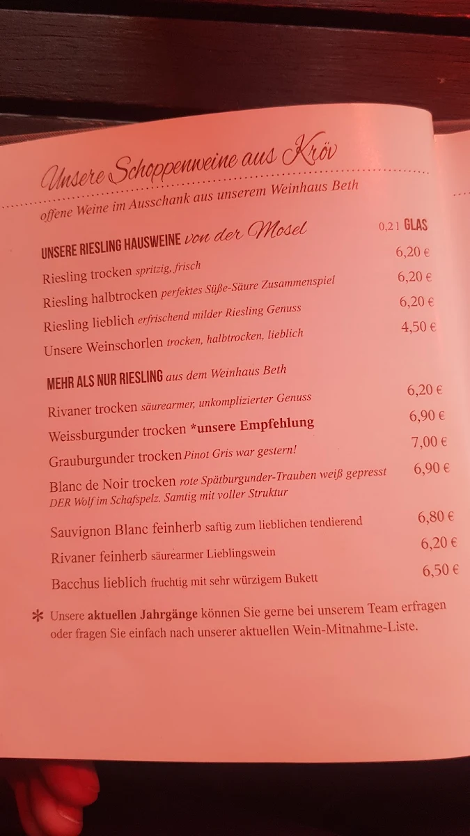 Speisekarte photo 3
