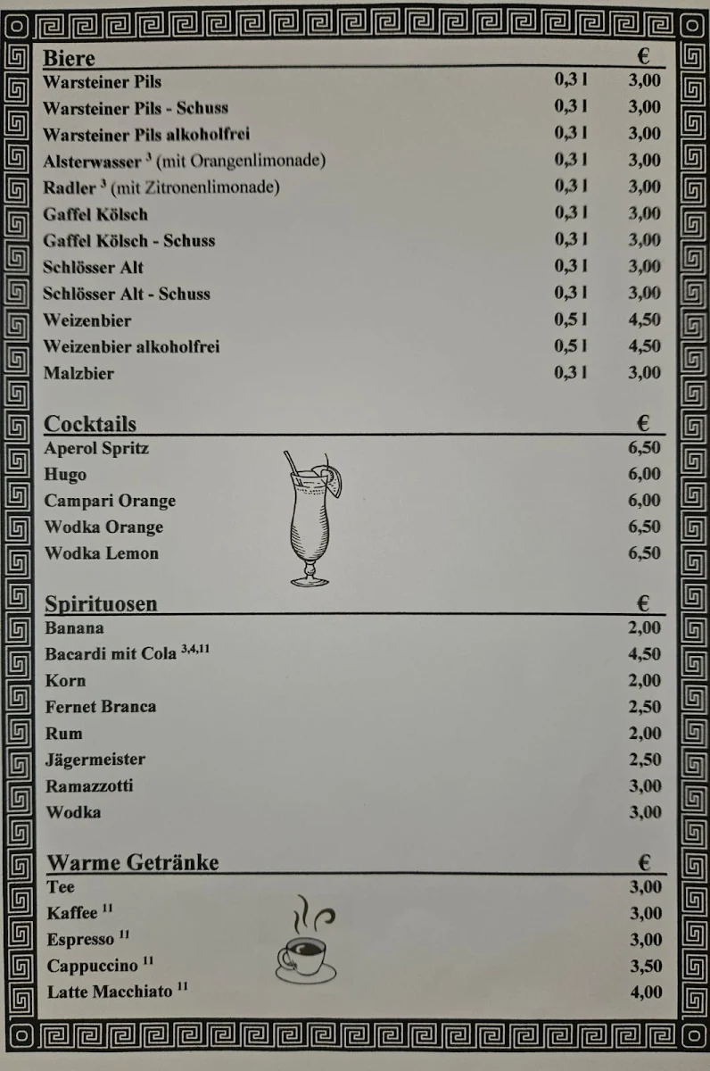Speisekarte photo 3